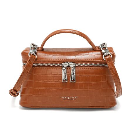 Γυναικεία Τσάντα Χιαστί Pierre Loues PL931-69-Α03 καφέ