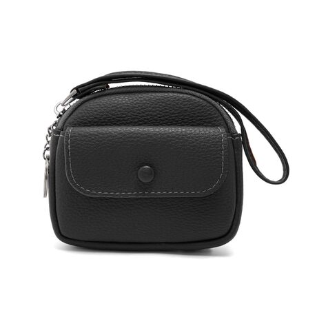 Mini Πορτοφόλι Χειρός Pierre Loues PL967-16-A01 μαύρο