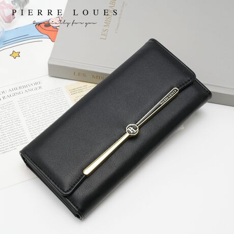 Πορτοφόλι Γυναικείο Μεγάλο Pierre Loues PL986-63 μαύρο