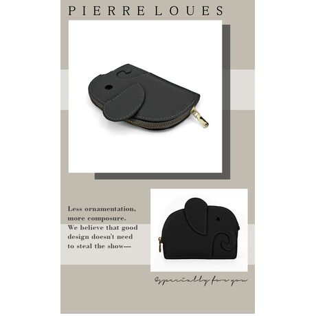 Γυναικείο πορτοφόλι Pierre Loues 19-54 μαύρο