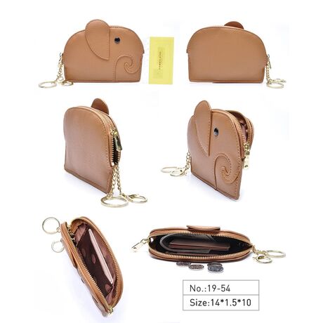 Γυναικείο πορτοφόλι Pierre Loues 19-54 καφέ