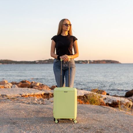 Βαλίτσα Σκληρή Άθραυστη Cardinal (PP) καμπίνας  2019/50 lemon Yellow