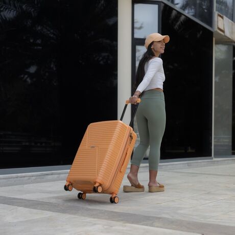 Βαλίτσα ταξιδιού Cardinal (PP) μεσαία 2021/60 Πορτοκαλί