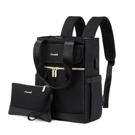 Γυναικείο Σετ Σακίδιο Φορητού Υπολογιστή τσάντα χειρός Lovevook 14'' MB2031 black