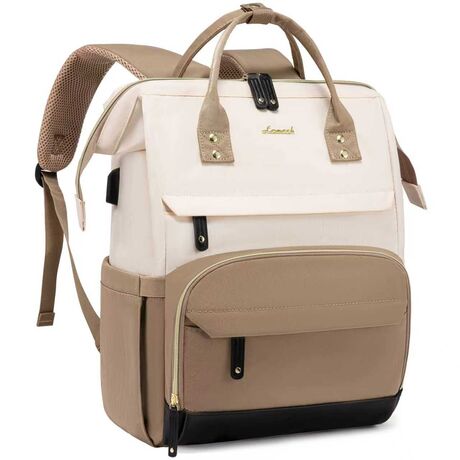 Γυναικείο Σακίδιο Φορητού Υπολογιστή Lovevook 15,6'' MB2046 Beige/black/khaki