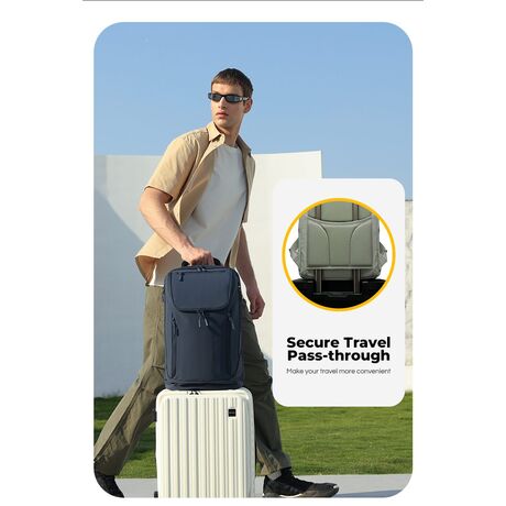 Επαγγελματικό σακίδιο 21L 15,6” Bange 2517-1 μπλε