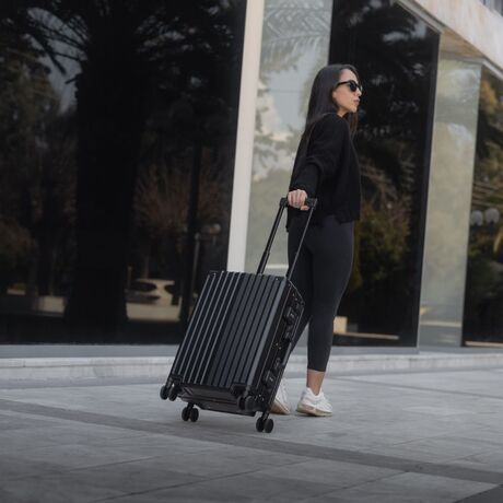 Βαλίτσα χειραποσκευή καμπίνας Bopai 33-859201 μαύρο