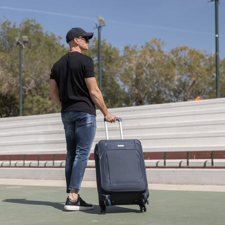 Βαλίτσα trolley Spectra Cardinal μεσαία 5000/60cm σκούρο μπλέ