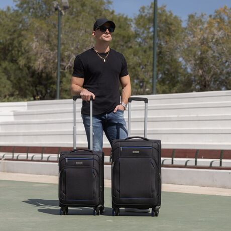 Βαλίτσα trolley Spectra Cardinal μικρή μεσαία 5000 50/60cm μαύρη