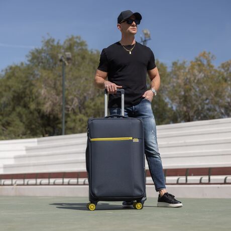 Βαλίτσα trolley Oblivion Cardinal μεγάλη 5100/70cm σκούρο μπλέ