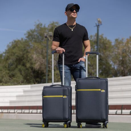 Βαλίτσα trolley Oblivion Cardinal μικρή μεσαία 5100 50/60cm σκούρο μπλέ