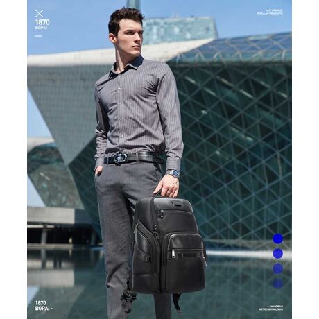 Backpack 26L Laptop 15,6” Bopai 61-126261 μαύρο