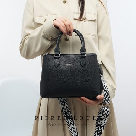 Γυναικεία Τσάντα Χιαστί Χειρός Pierre Loues PL782-21-Α10 μαύρο