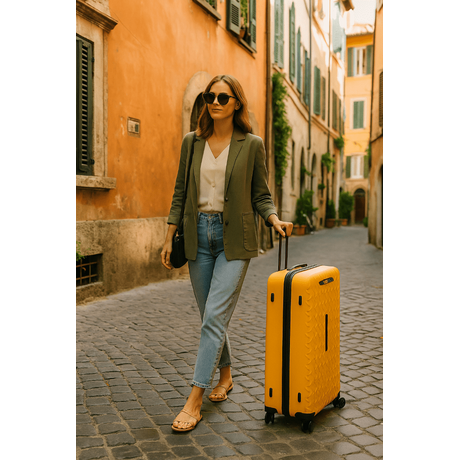 Βαλίτσα Μεγάλη με Ρόδες Ταξιδιού Caterpillar 84900-42