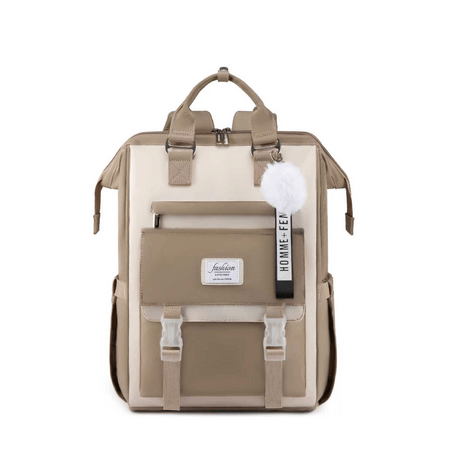 Γυναικείο Σακίδιο Επαγγελματικό Lovevook 15,6'' MB2119 beige/khaki