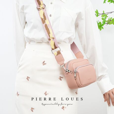 Γυναικεία Τσάντα Χιαστί Pierre Loues PL959-9 ροζ