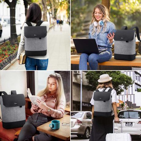 Γυναικείο Σακίδιο Για Laptop Lovevook 15,6'' UB1640 black/gray