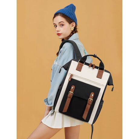 Γυναικείο Σετ Σακίδιο Φορητού Υπολογιστή τσάντα χειρός Lovevook 15,6'' WB1930 beige/black