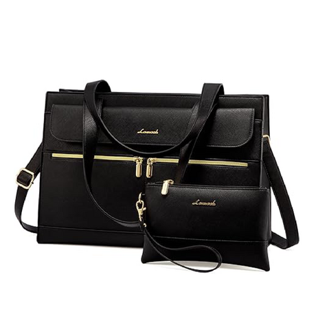 Γυναικείο σετ τσάντας ώμου/χειροός φορητού υπολογιστή Lovevook 15,6'' WB2026 black