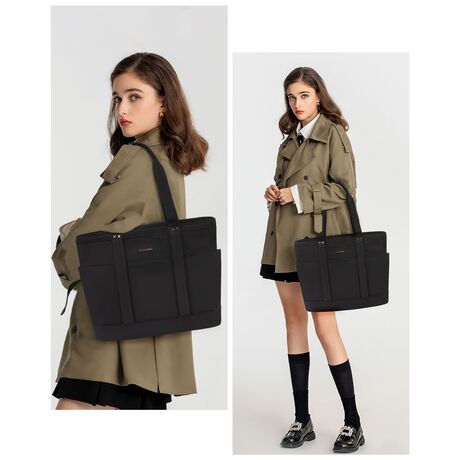 Γυναικεία τσάντα ώμου φορητού υπολογιστή Lovevook 15,6'' WB2148 black