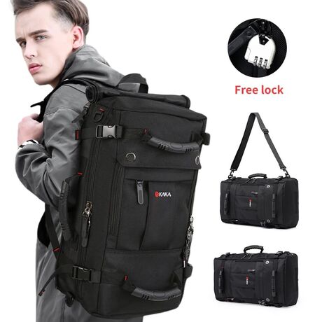 Σακίδιο πλάτης/Σακβουαγιάζ Kaka 40L Travel, Carry On Durable 2050 μαύρο