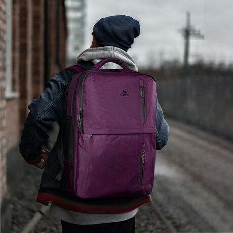 Σακίδιο πλάτης 40L Ταξιδιού 17” Matein 1197 Μωβ