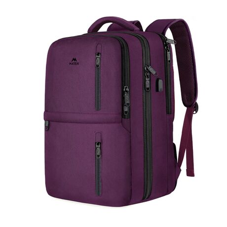 Σακίδιο πλάτης 40L Ταξιδιού 17” Matein 1197 Μωβ