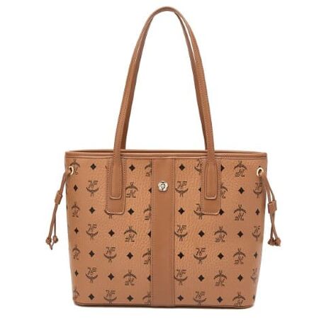 Γυναικεία Τσάντα PVC Χειρός Foxer 9158130F καφέ