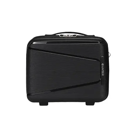 Beauty Case AMBER Mαύρο AM1018