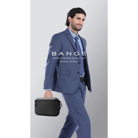 Τσάντα χειρός organizer των αξεσουάρ Bange 6800 μαύρο