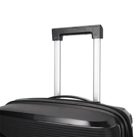 Βαλίτσα Καμπίνας Με Προέκταση AMBER (55x38x20-25cm) Μαύρο AM1018