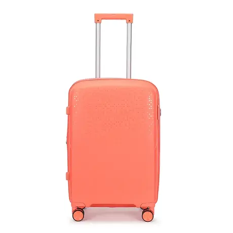 Σετ 3 Βαλίτσες με Προέκταση AMBER Peach Red AM1017