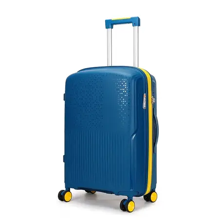 Σετ 3 Βαλίτσες με Προέκταση AMBER Blue AM1017