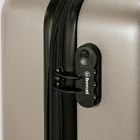 Βαλίτσα Καμπίνας Με Προέκταση BENZI (55x39x20-24cm) Μπεζ BZ5739