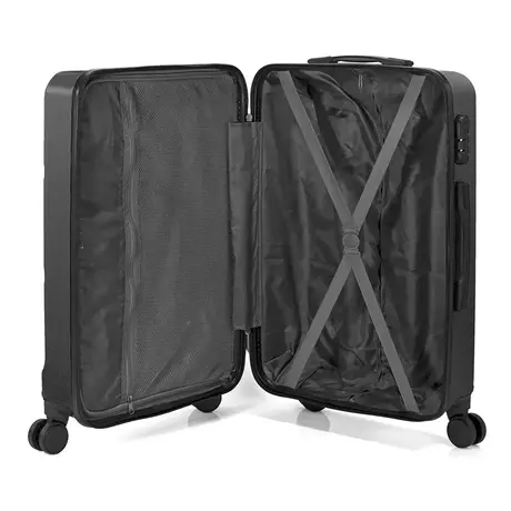 Βαλίτσα Καμπίνας Με Προέκταση BENZI (55x39x20-24cm) Μαύρο BZ5739