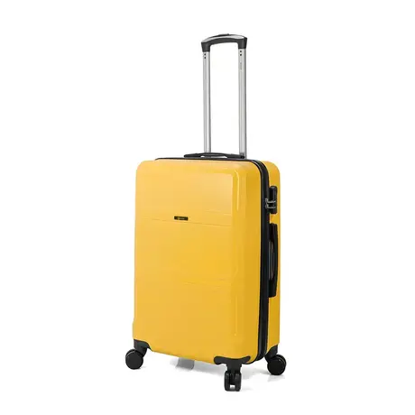 Βαλίτσα Καμπίνας Με Προέκταση BENZI (55x39x20-24cm) Κίτρινο BZ5739