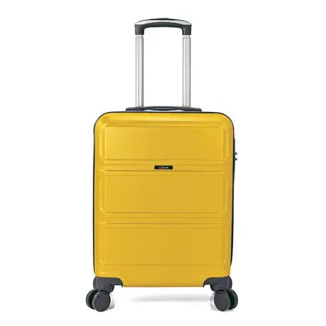 Βαλίτσα Καμπίνας Με Προέκταση BENZI (55x39x20-24cm) Κίτρινο BZ5739
