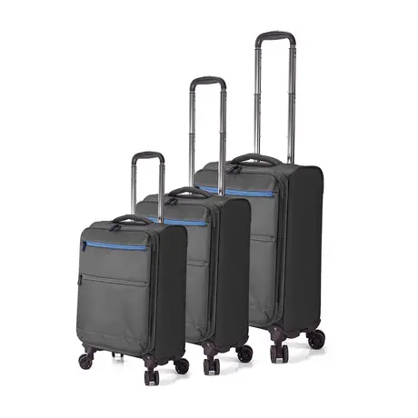 Σετ 3 Βαλίτσες με προέκταση BENZI Γκρι BZ5826