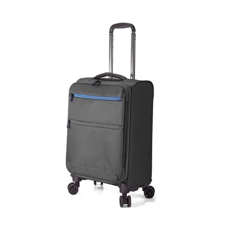 Βαλίτσα Καμπίνας με προέκταση BENZI (55x37x20-23cm) Γκρι BZ5826