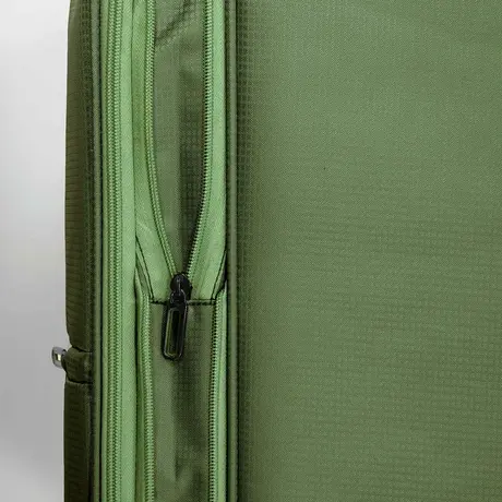 Βαλίτσα Καμπίνας με προέκταση BENZI (55x37x20-23cm) Χακί BZ5826