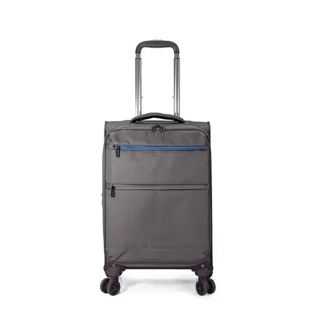 Βαλίτσα Καμπίνας με προέκταση BENZI (55x37x20-23cm) Γκρι BZ5826