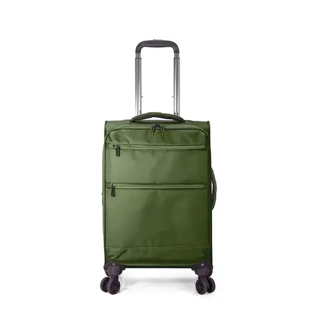 Βαλίτσα Καμπίνας με προέκταση BENZI (55x37x20-23cm) Χακί BZ5826