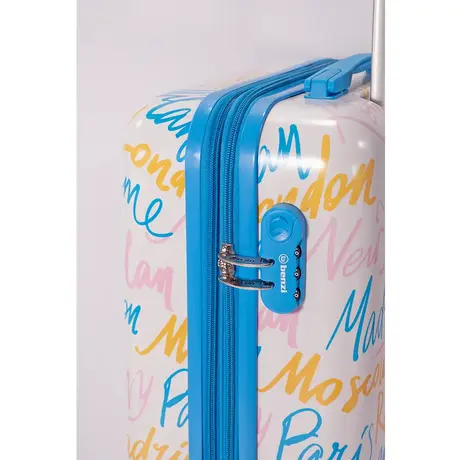 Βαλίτσα Καμπίνας Με Προέκταση Benzi (55x35x20-23cm) Πολύχρωμο BZ5849