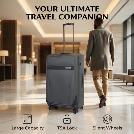 Σετ Βαλίτσες Ταξιδιού 3 Τεμαχίων 5200 χακί