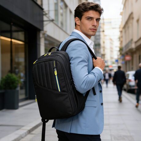 Επαγγελματικό σακίδιο 15,6” NewCom N1670446001 μαύρο