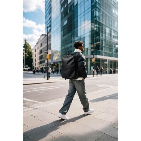 Σακίδιο πλάτης vacuum 22L Laptop 17,3” Bange 7875-1 μαύρο