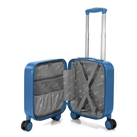 Βαλίτσα (underseat) BENZI (44x34x20cm) Μπλε Ελεκτρίκ BZ5789