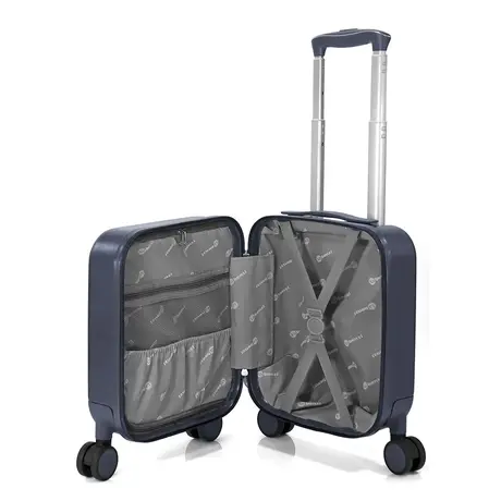 Βαλίτσα (underseat) BENZI (44x34x20cm) Μπλε Σκούρο BZ5789