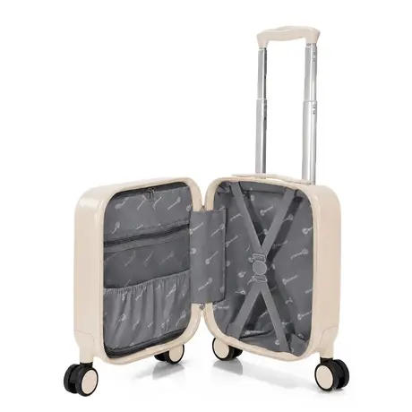 Βαλίτσα (under seat) BENZI (44x34x20cm) Μπεζ BZ5789