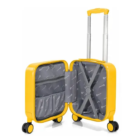 Βαλίτσα (under seat) BENZI (44x34x20cm) Κίτρινο BZ5789